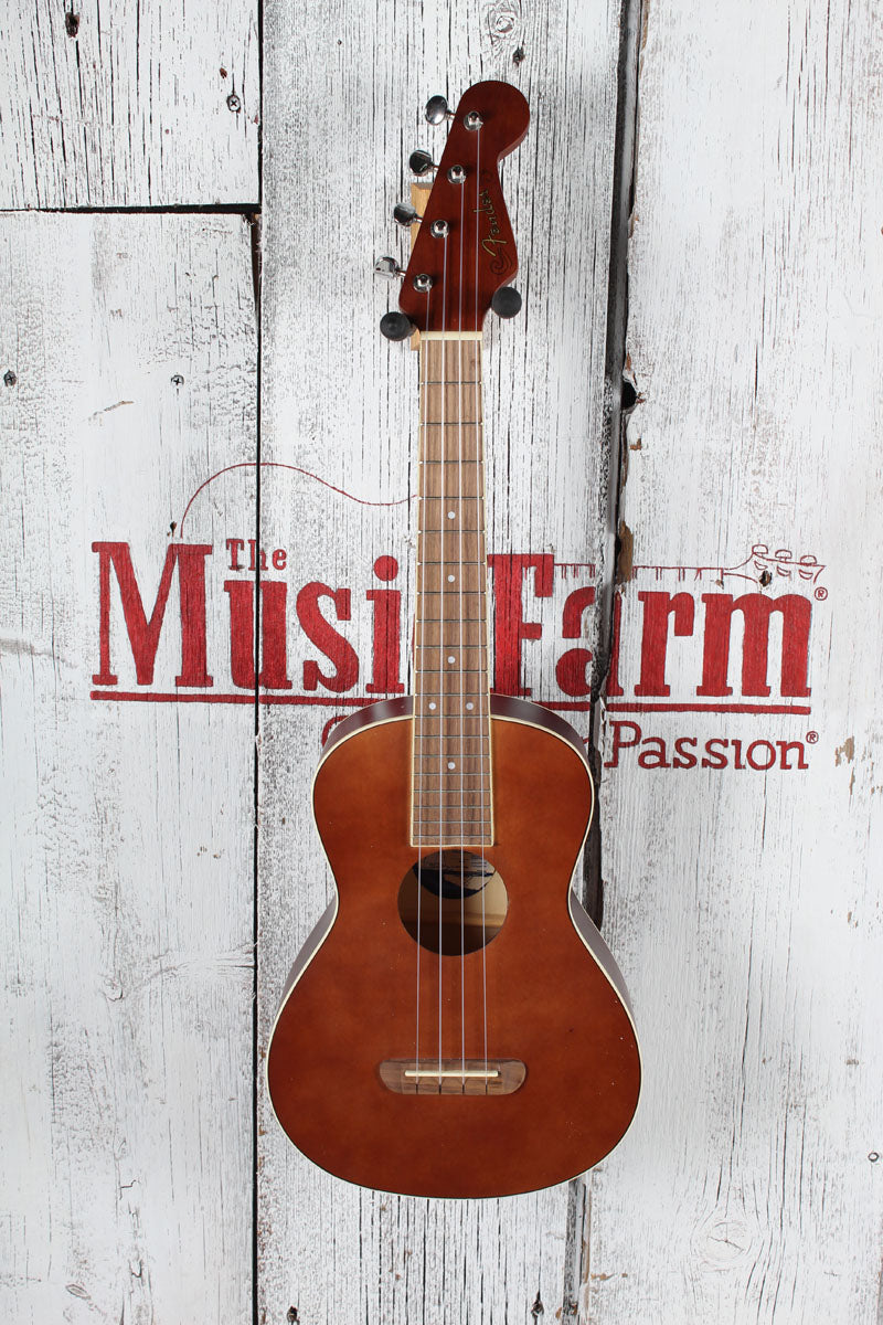 Fender California Coast Avalon Tenor Ukulele Natural Finish Tenor Uke Secondary image