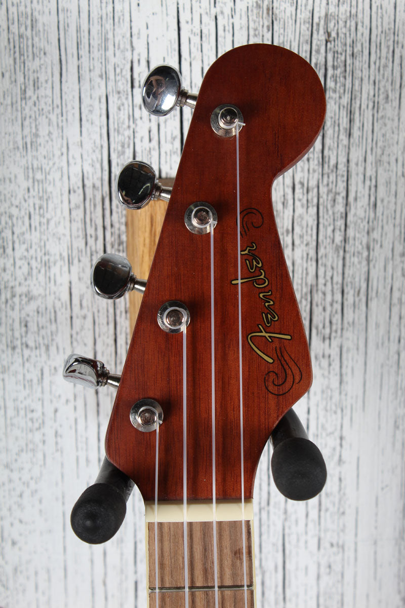 Fender California Coast Avalon Tenor Ukulele Natural Finish Tenor Uke