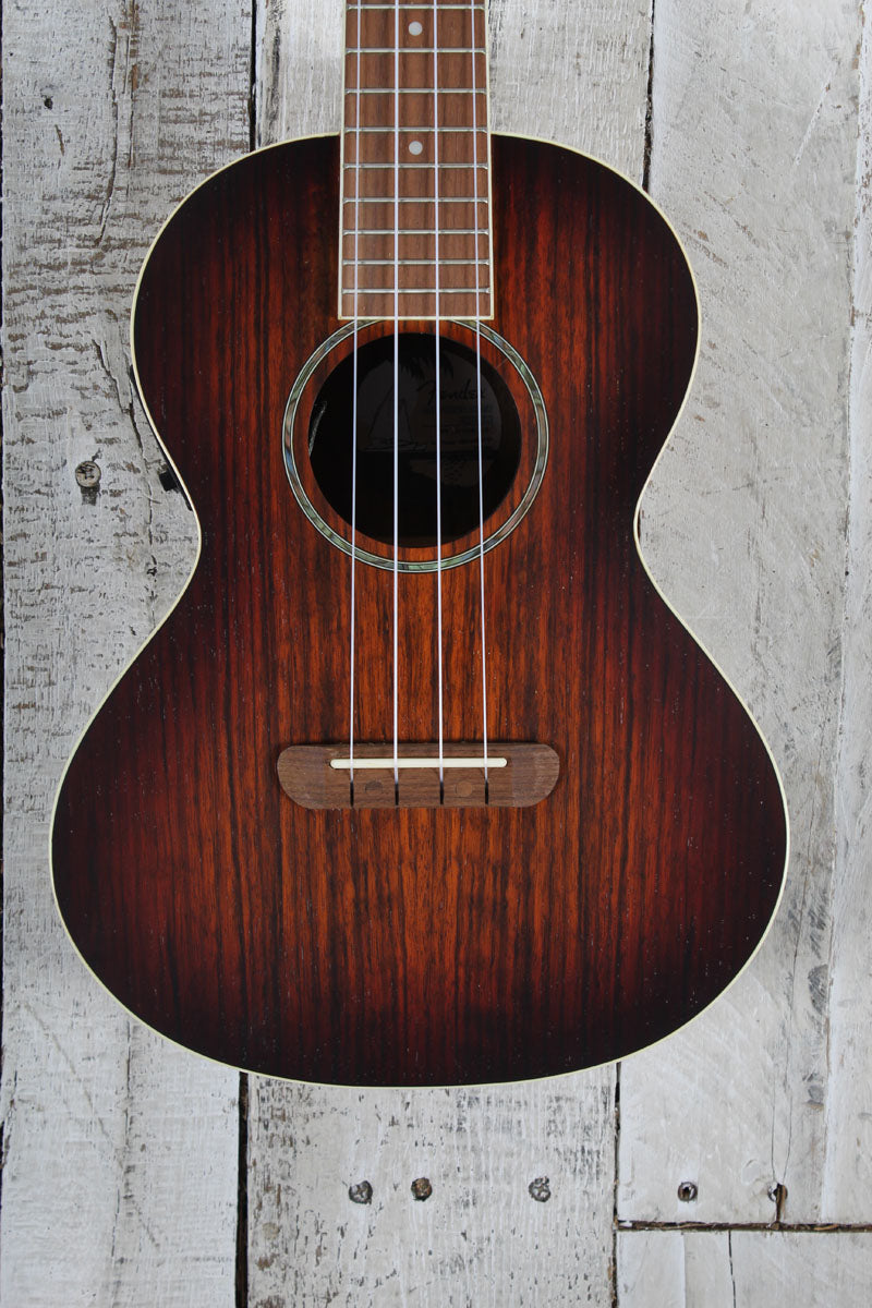 Fender Rincon Tenor Acoustic Electric Ukulele Aged Cognac Burst with Gig Bag Main image