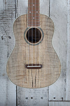 Fender California Coast Zuma Exotic Concert Ukulele Natural Spalted Maple Finish
