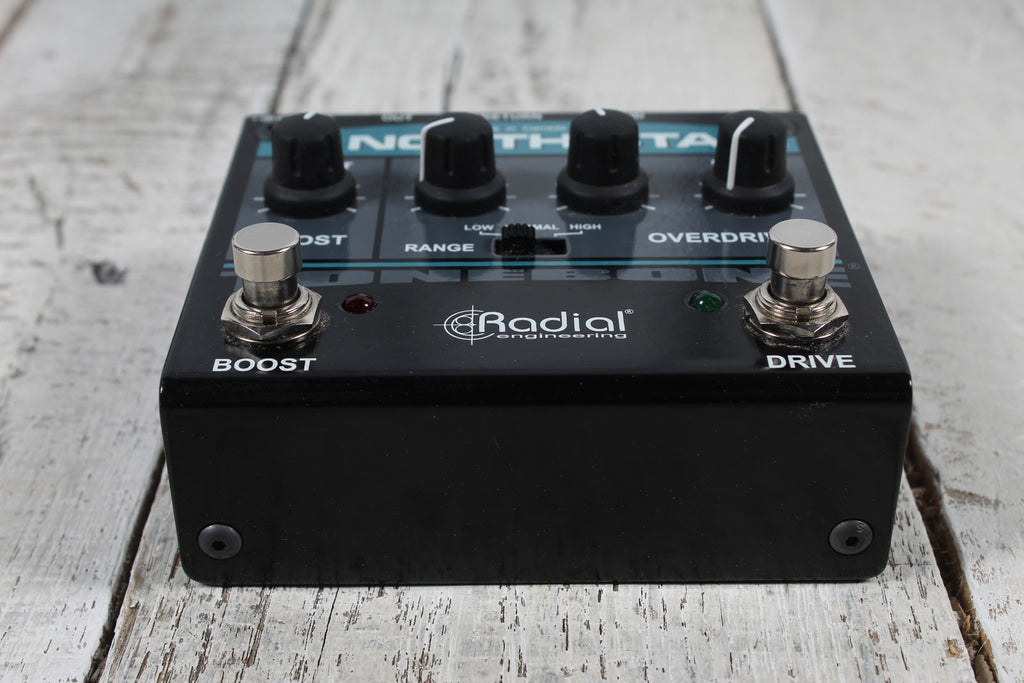 Radial North-Star Overdrive / Power Booster Electric Guitar Effects Pedal