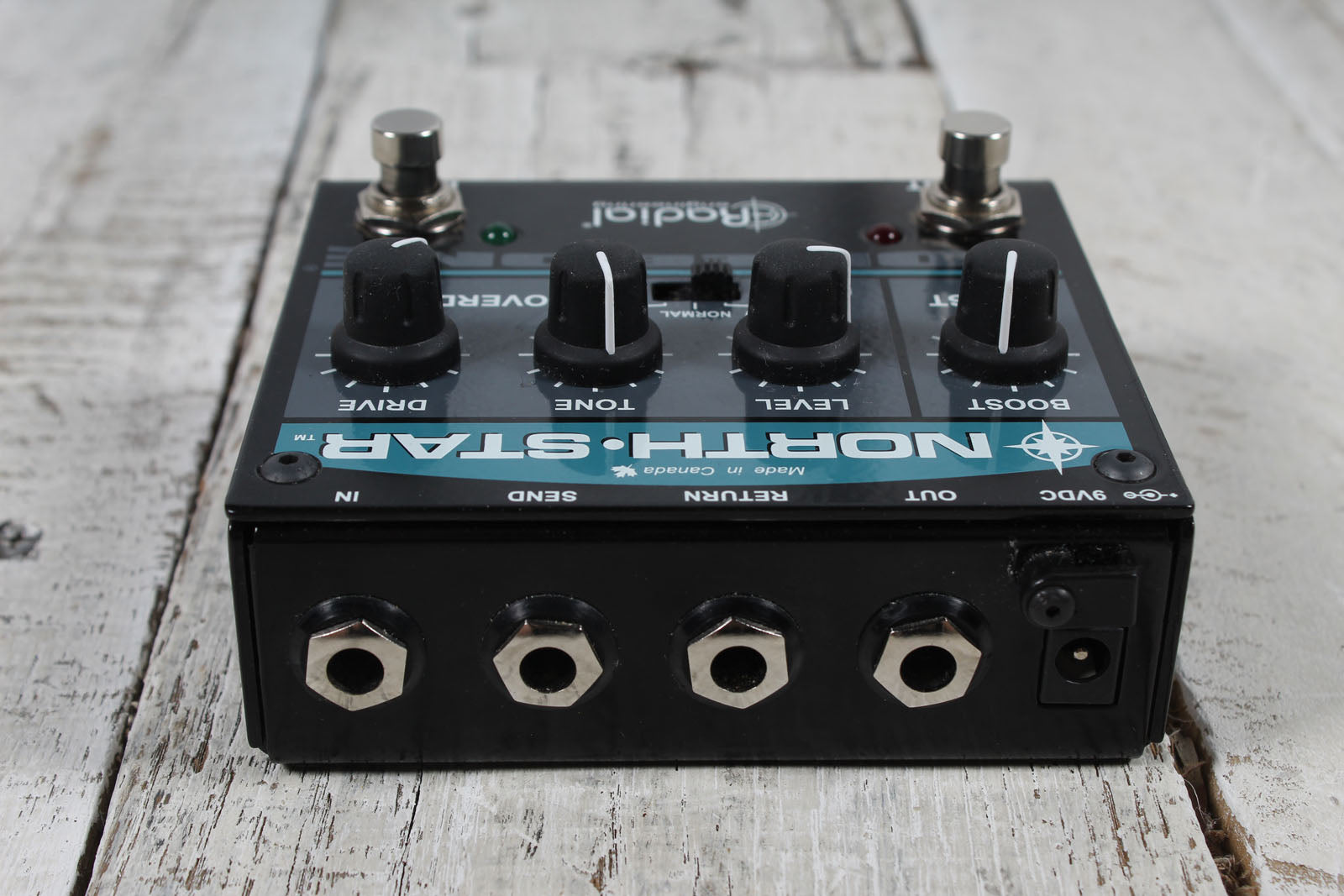 Radial North-Star Overdrive / Power Booster Electric Guitar Effects Pedal
