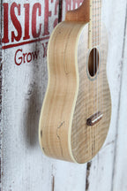 Fender California Coast Zuma Exotic Concert Ukulele Natural Spalted Maple Finish