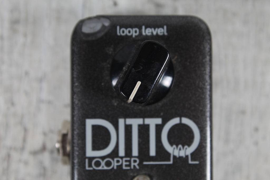 TC Electronic Ditto Looper Electric Guitar Looper Effects Pedal with True Bypass