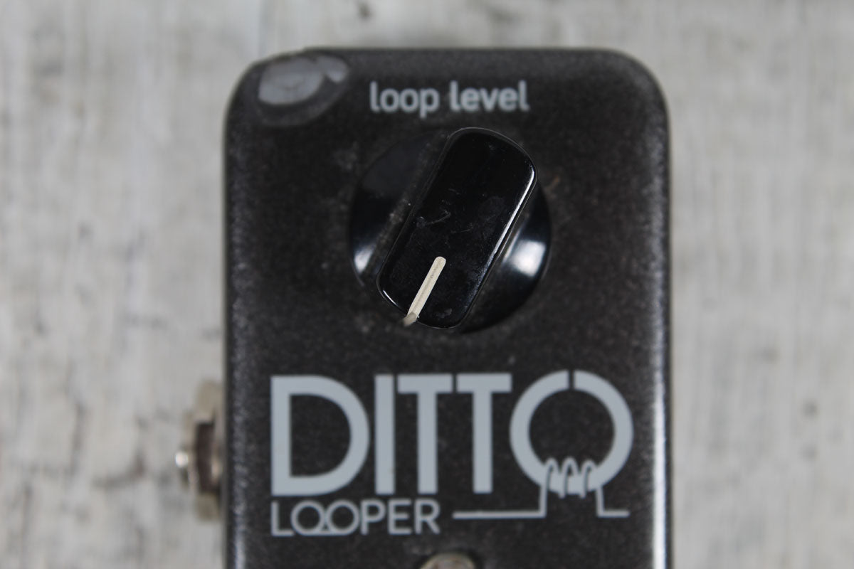 TC Electronic Ditto Looper Electric Guitar Looper Effects Pedal with True Bypass