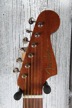 Fender Malibu Special Acoustic Electric Guitar Honey Burst Finish with Gig Bag