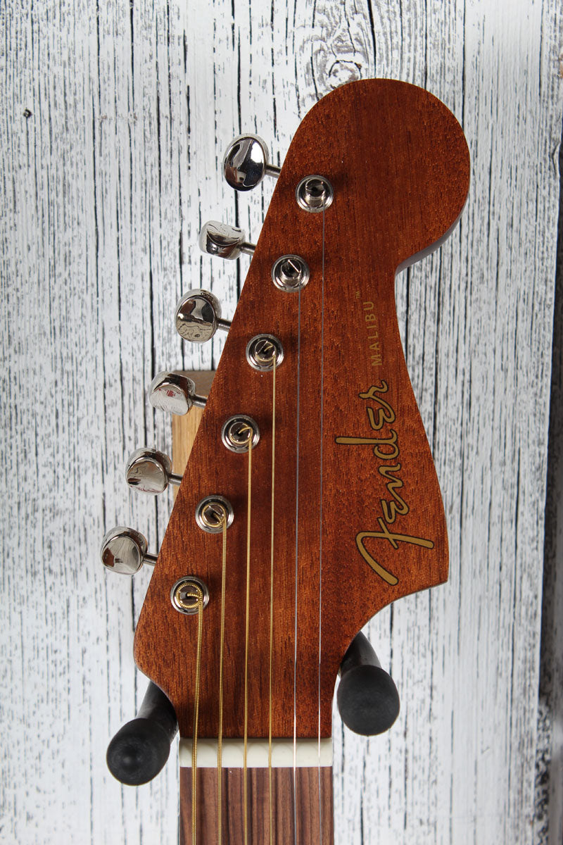 Fender Malibu Special Acoustic Electric Guitar Honey Burst Finish with Gig Bag