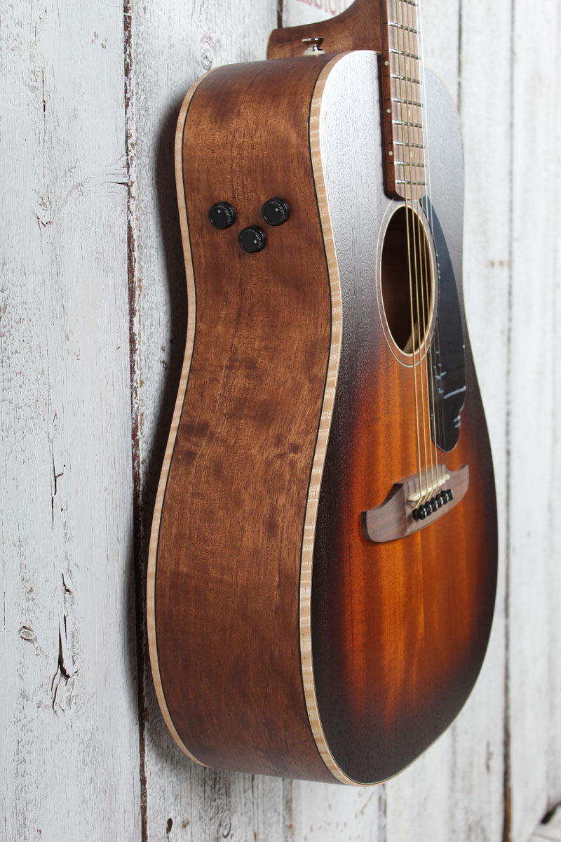 Fender Malibu Special Acoustic Electric Guitar Honey Burst Finish with Gig Bag