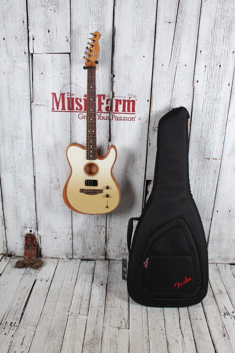 Fender Finneas Acoustasonic Player Telecaster Acoustic Electric Guitar w Gig Bag Secondary image