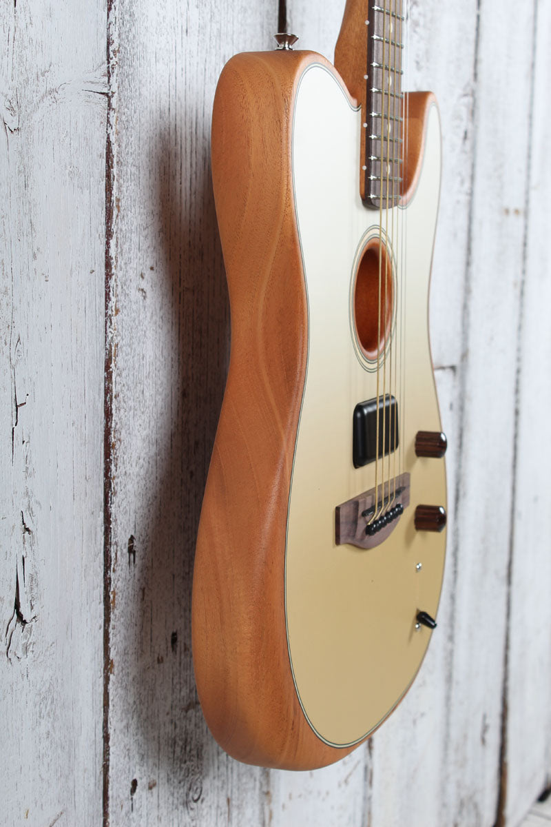 Fender Finneas Acoustasonic Player Telecaster Acoustic Electric Guitar w Gig Bag