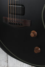 Fender Acoustasonic Standard Jazzmaster Acoustic Electric Guitar Black Finish