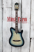 Load image into Gallery viewer, Ibanez FRH20QMN Acoustic Electric Guitar Cosmic Blue Sunburst Low Gloss