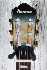 Ibanez FRH20QMN Acoustic Electric Guitar Cosmic Blue Sunburst Low Gloss