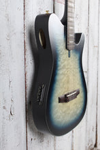 Load image into Gallery viewer, Ibanez FRH20QMN Acoustic Electric Guitar Cosmic Blue Sunburst Low Gloss