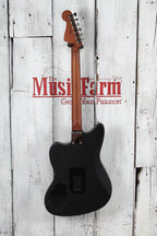 Fender Acoustasonic Standard Jazzmaster Acoustic Electric Guitar Black Finish