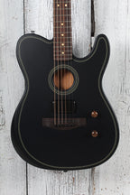 Fender Acoustasonic Standard Telecaster Acoustic Electric Guitar Black