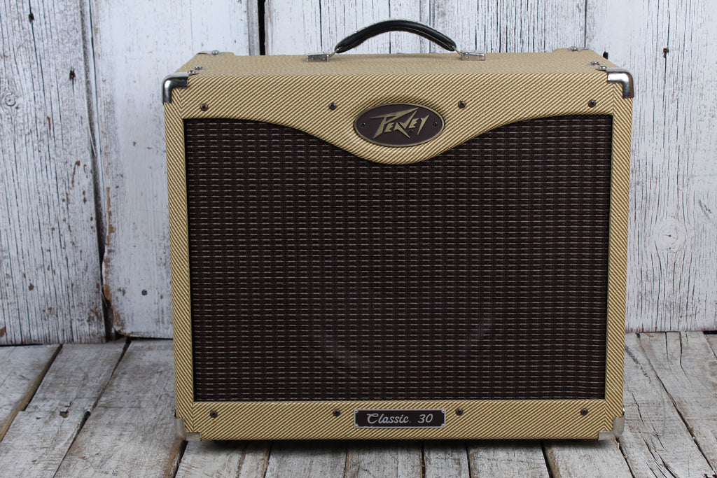 Peavey Classic 30 Electric Guitar Amplifier 30 Watt Tube Amplifier w Footswitch