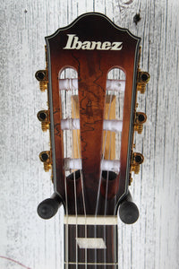 Ibanez FRH20SMN Acoustic Electric Guitar Spalt Maple Top Tobacco Burst Low Gloss