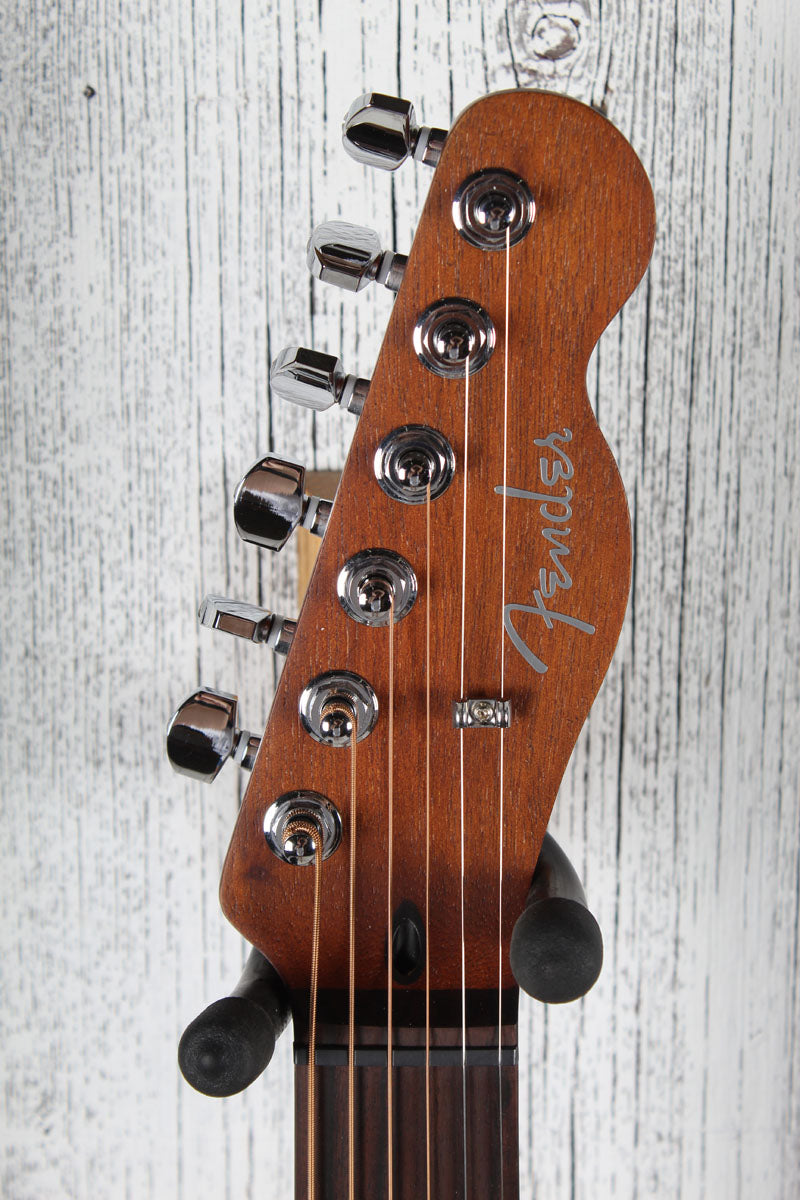 Fender Acoustasonic Standard Telecaster Acoustic Electric Guitar Black