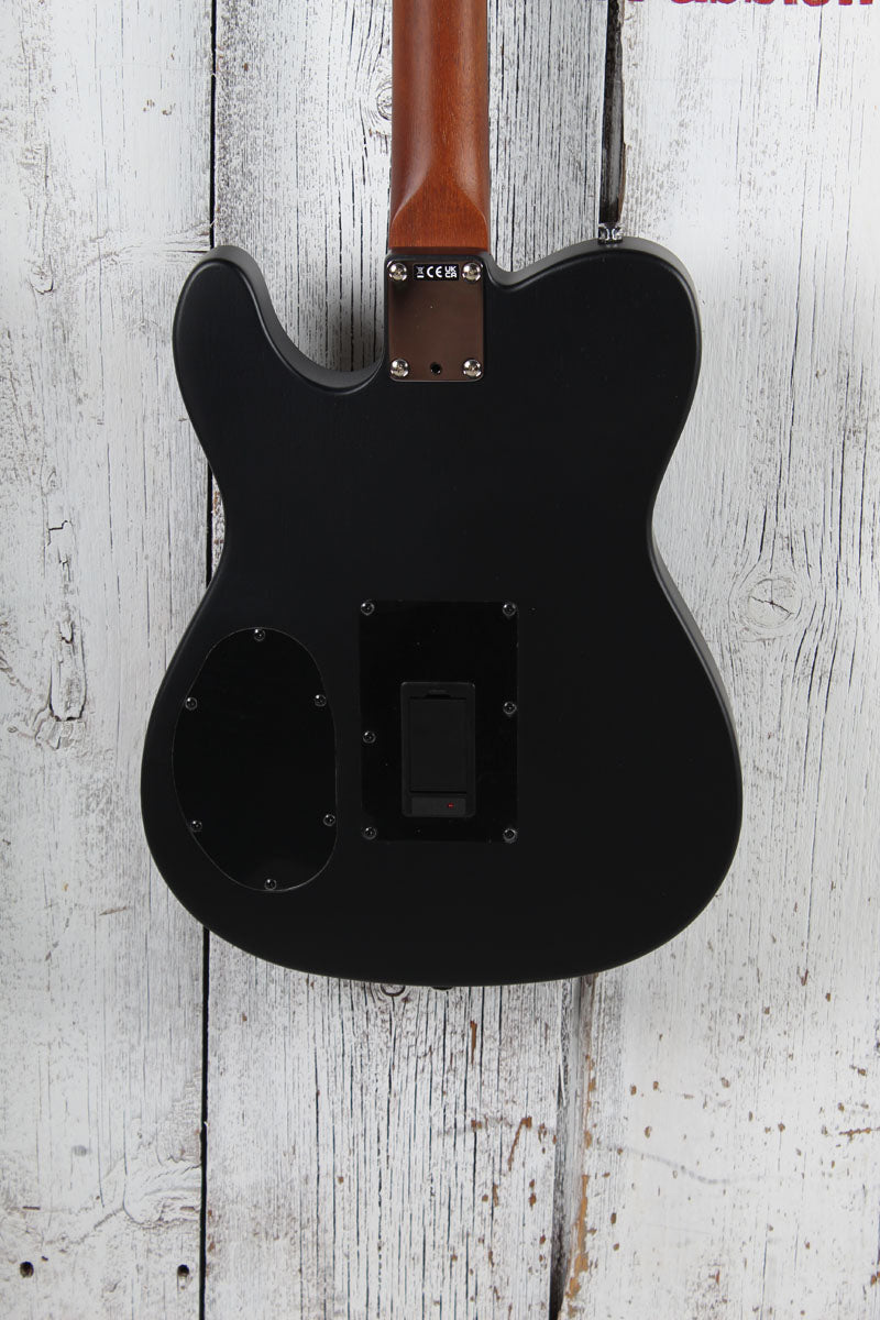 Fender Acoustasonic Standard Telecaster Acoustic Electric Guitar Black