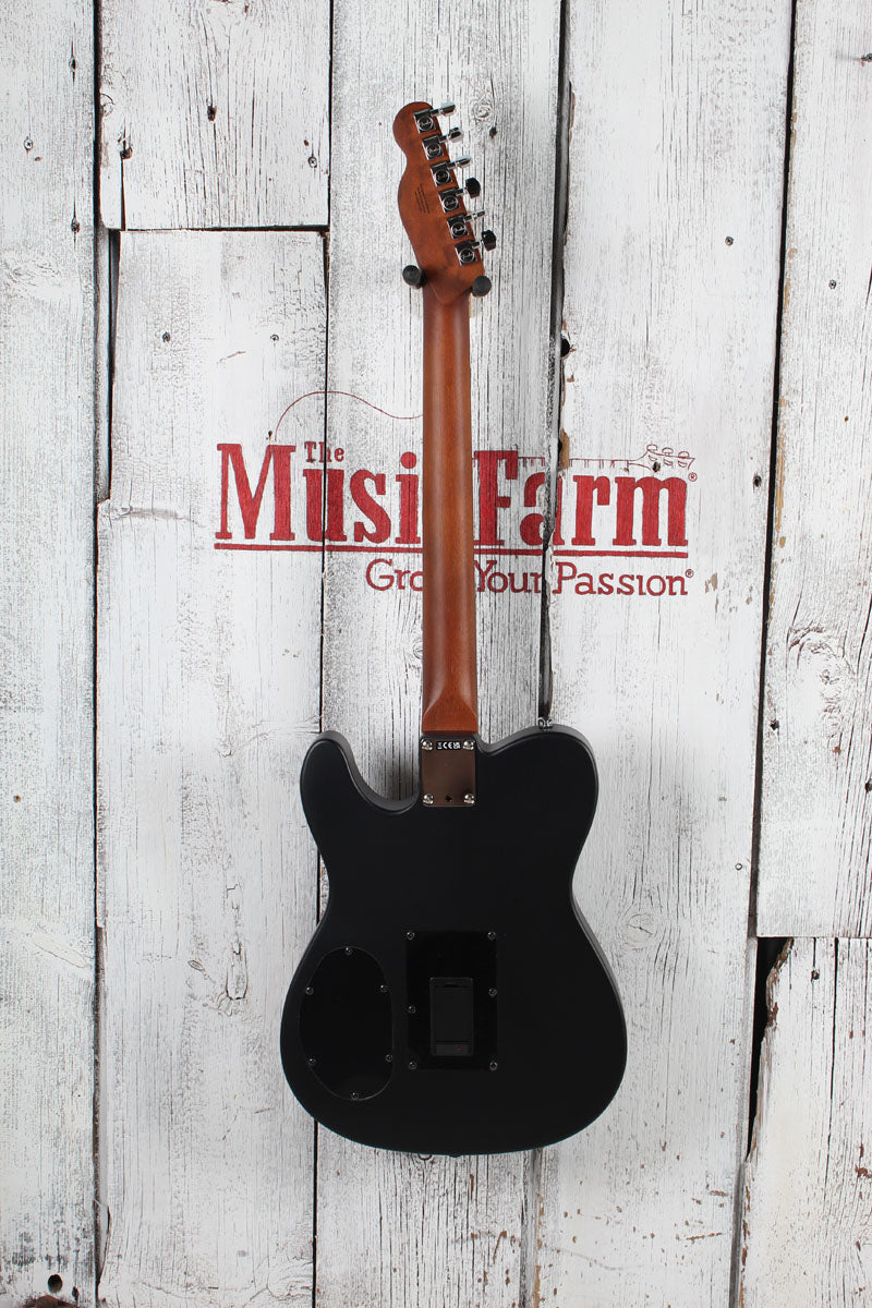 Fender Acoustasonic Standard Telecaster Acoustic Electric Guitar Black