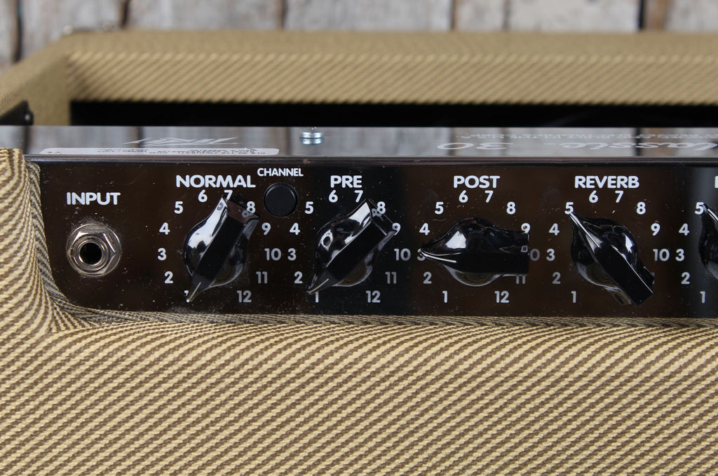 Peavey Classic 30 Electric Guitar Amplifier 30 Watt Tube Amplifier w Footswitch