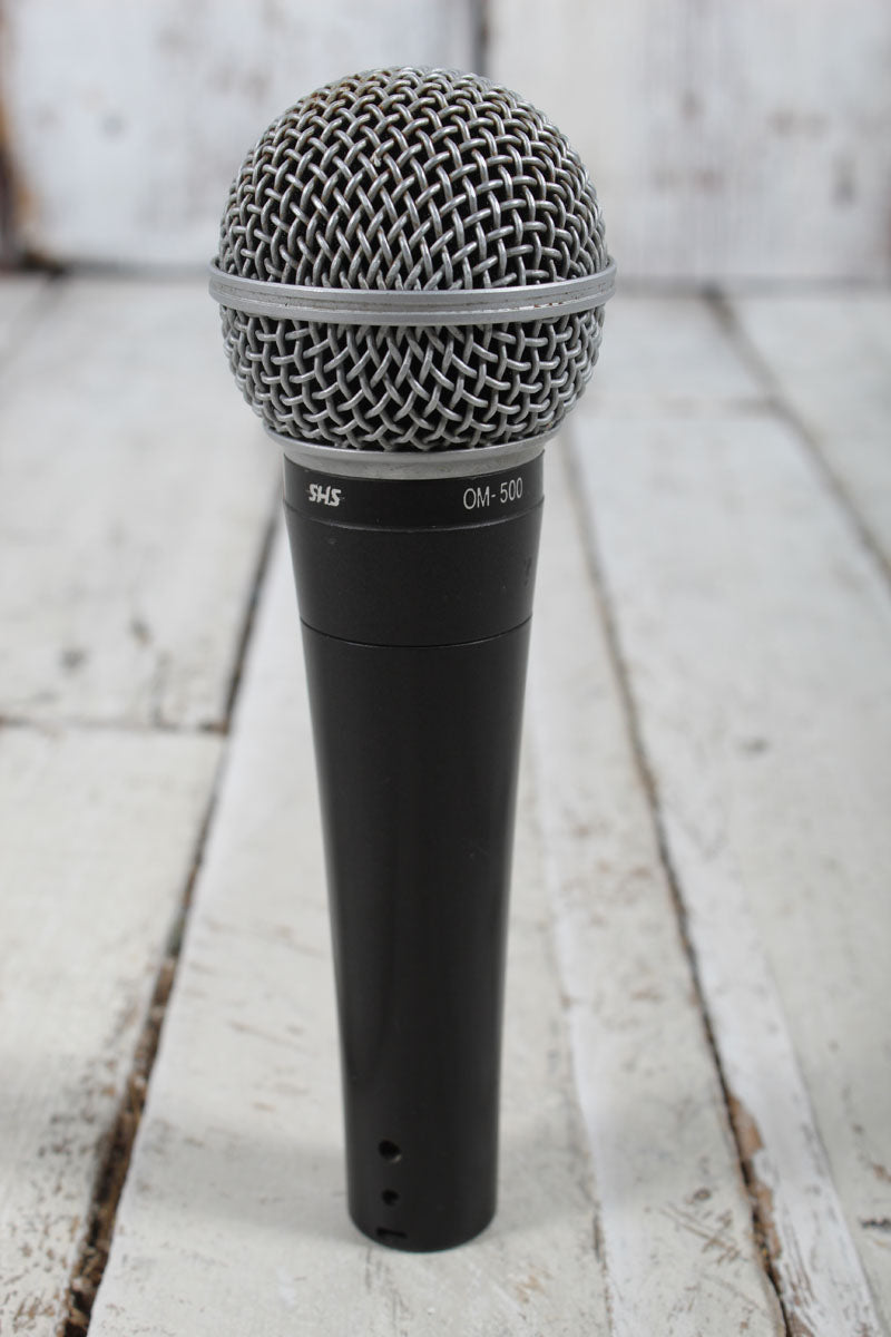 SHS Audio OM-500 Dynamic Microphone Unidirectional Vocal Mic