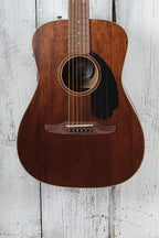 Fender Malibu Special Acoustic Electric Guitar Natural Finish with Gig Bag