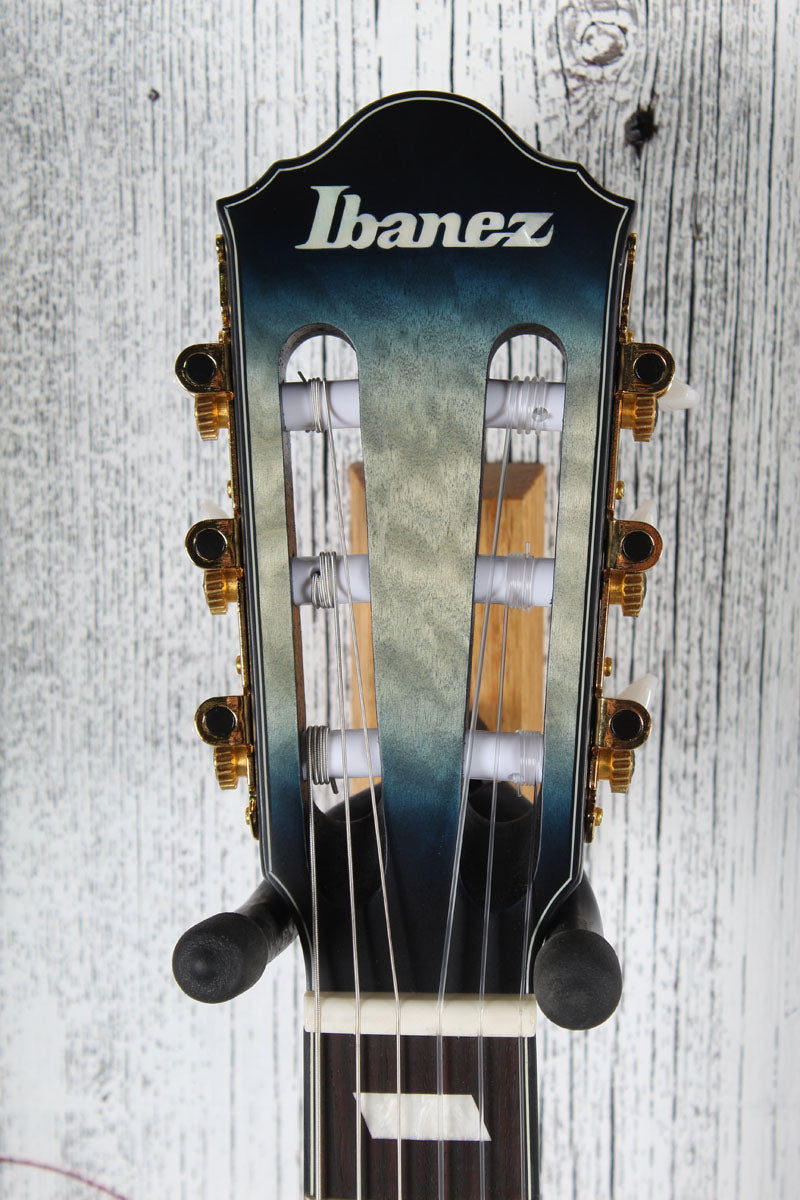 Ibanez FRH20QMN Acoustic Electric Guitar Cosmic Blue Sunburst Low Gloss