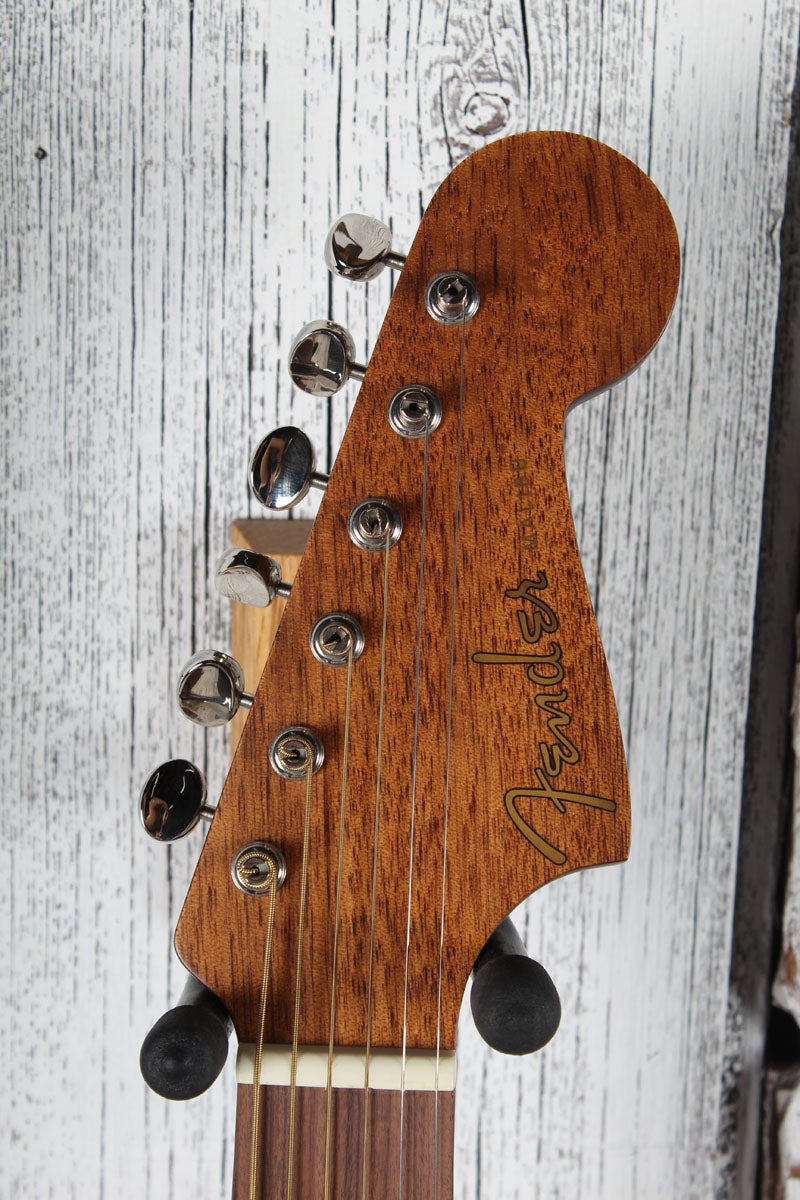 Fender Malibu Special Acoustic Electric Guitar Natural Finish with Gig Bag