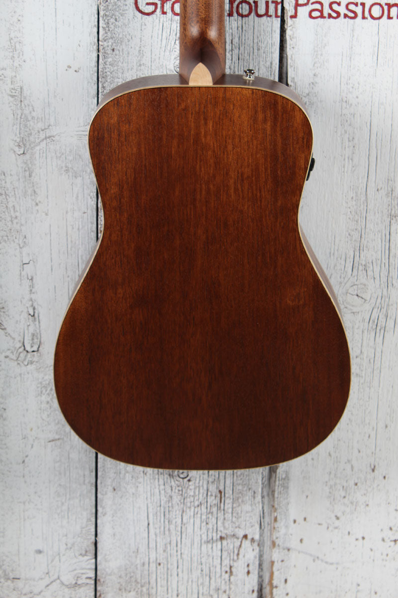 Fender Malibu Special Acoustic Electric Guitar Natural Finish with Gig Bag