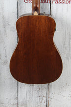 Fender Malibu Special Acoustic Electric Guitar Natural Finish with Gig Bag