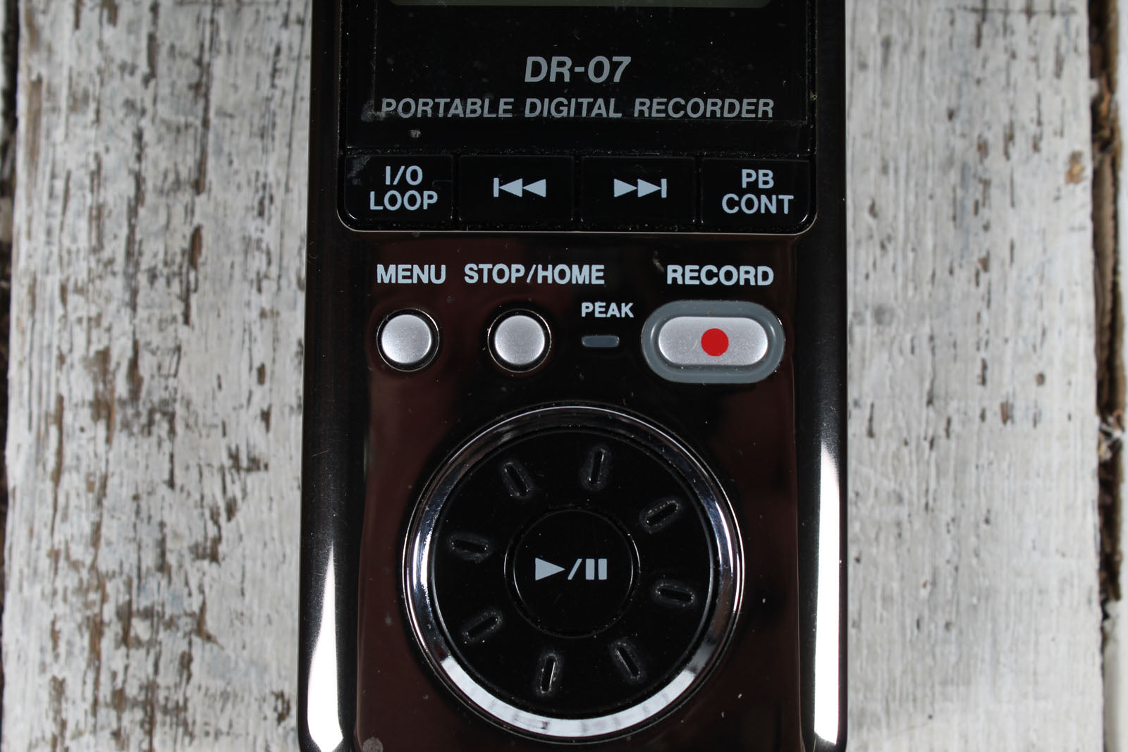 Tascam DR-07 Portable Digital Recorder with Foam Topper And Zip Case