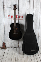 Yamaha TransAcoustic Dreadnought Acoustic Electric Guitar Trans Black w Gig Bag