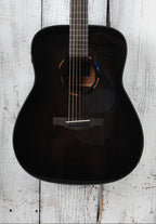 Yamaha TransAcoustic Dreadnought Acoustic Electric Guitar Trans Black w Gig Bag
