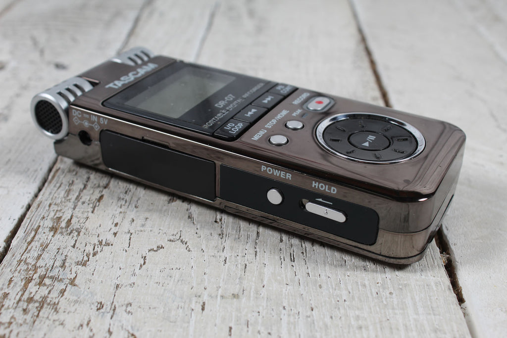 Tascam DR-07 Portable Digital Recorder with Foam Topper And Zip Case