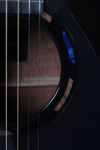 Yamaha TransAcoustic Dreadnought Acoustic Electric Guitar Trans Black w Gig Bag