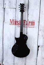 Load image into Gallery viewer, ESP LTD EC Series EC-256FM Electric Guitar Flame Maple Top See Thru Black