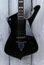 Load image into Gallery viewer, Ibanez PS Series Paul Stanley Signature PS120 Electric Guitar Black Gloss Finish