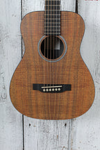 Martin LXK2 Koa Pattern Little Martin Acoustic Guitar Travel Guitar with Gig Bag