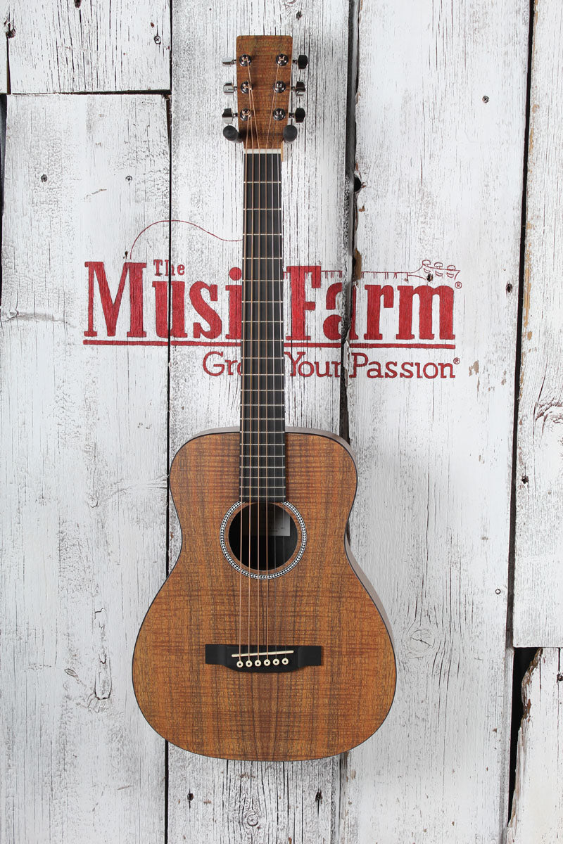 Martin LXK2 Koa Pattern Little Martin Acoustic Guitar Travel Guitar with Gig Bag