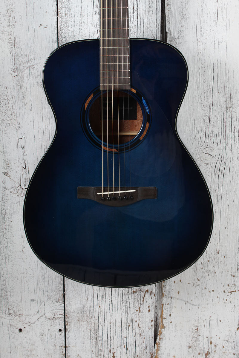 Yamaha TransAcoustic Concert Acoustic Electric Guitar Ultra Marine with Gig Bag Main image
