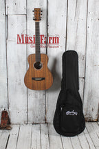 Martin LXK2 Koa Pattern Little Martin Acoustic Guitar Travel Guitar with Gig Bag
