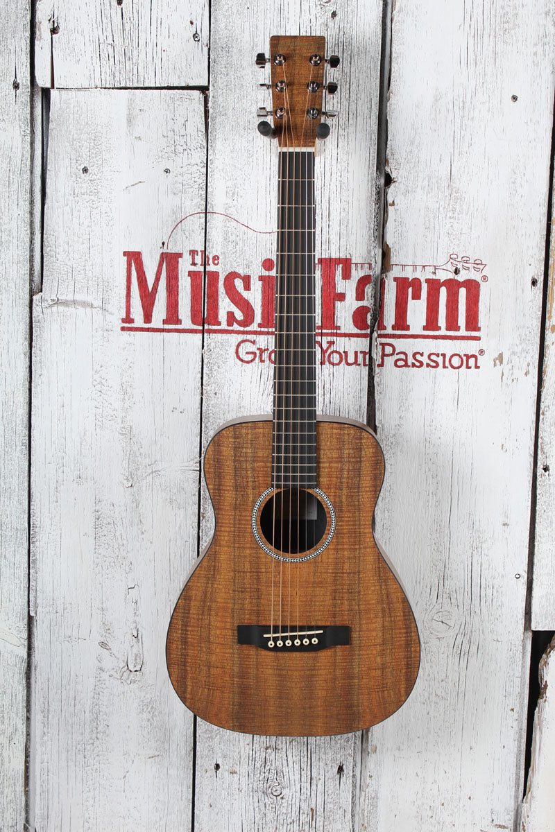 Martin LXK2 Koa Pattern Little Martin Acoustic Guitar Travel Guitar with Gig Bag