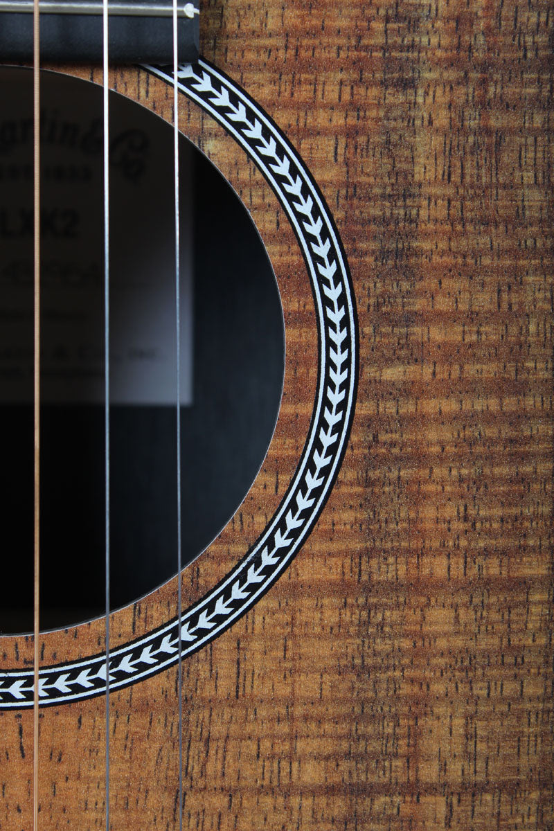 Martin LXK2 Koa Pattern Little Martin Acoustic Guitar Travel Guitar with Gig Bag