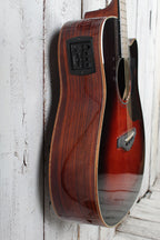 Yamaha A1R Dreadnought Cutaway Acoustic Electric Guitar Tobacco Brown Sunburst
