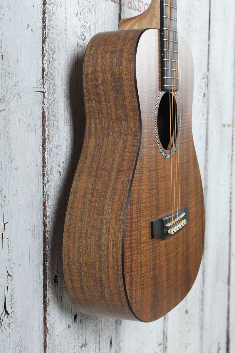 Martin LXK2 Koa Pattern Little Martin Acoustic Guitar Travel Guitar with Gig Bag