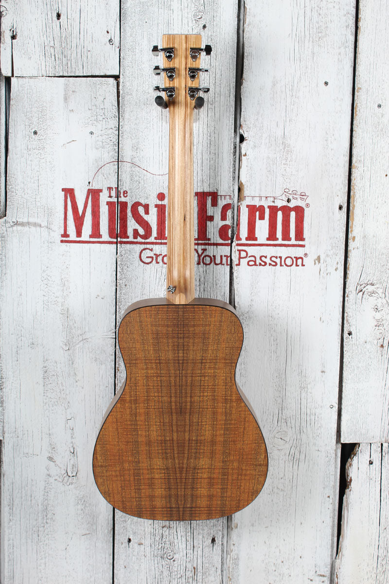 Martin LXK2 Koa Pattern Little Martin Acoustic Guitar Travel Guitar with Gig Bag