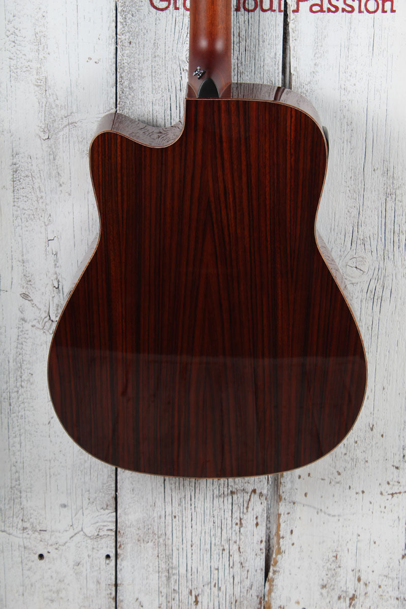 Yamaha A1R Dreadnought Cutaway Acoustic Electric Guitar Tobacco Brown Sunburst