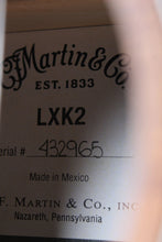 Load image into Gallery viewer, Martin LXK2 Koa Pattern Little Martin Acoustic Guitar Travel Guitar with Gig Bag